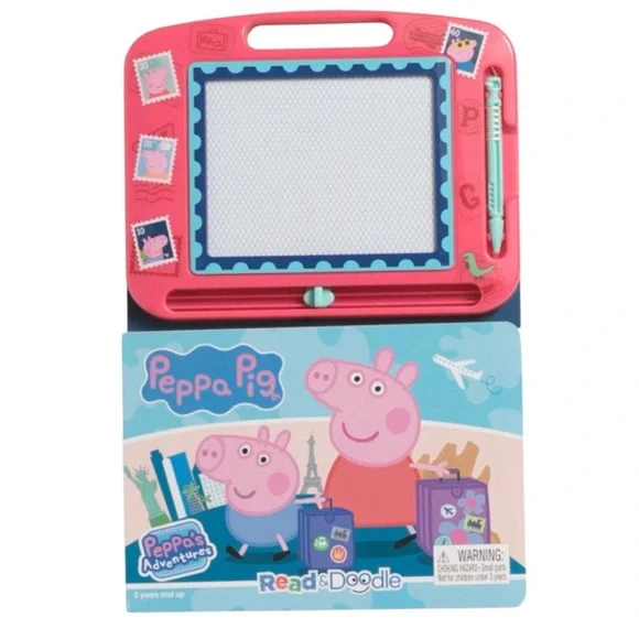 Peppa Pig 2 Read & Doodle Activity Book (NWT) - Picture 1 of 3